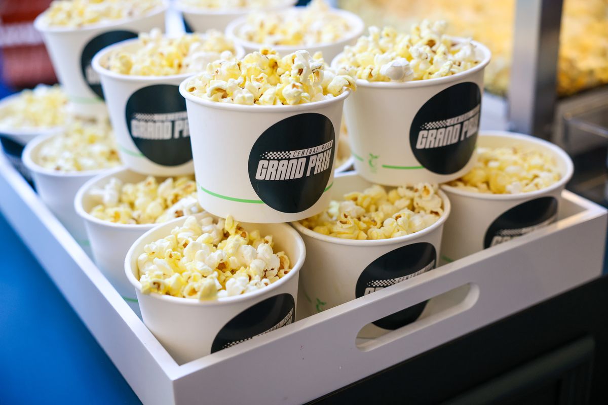 Event cart at corporate brand activation